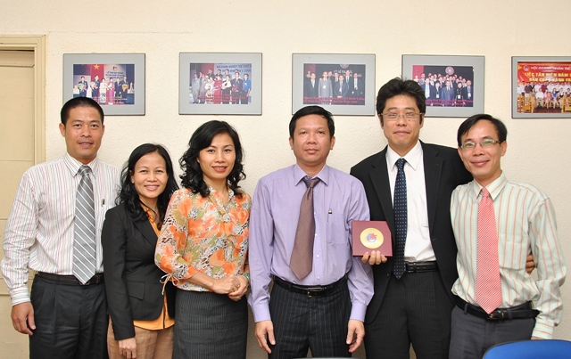 YBA tiếp đại diện Tổng lãnh sứ quán Nhật Bản tại Việt Nam