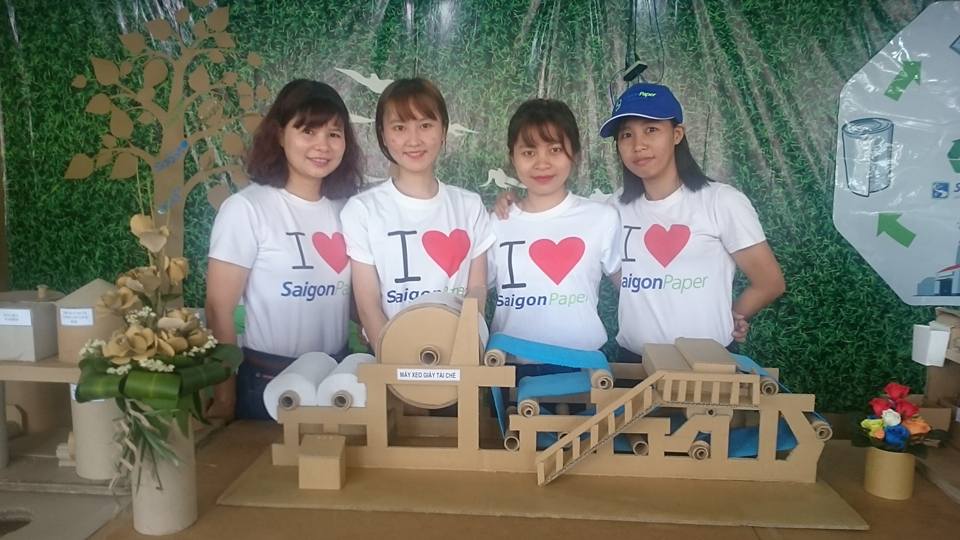 Kỷ niệm 20 năm thành lập: Giấy Sài Gòn hưởng ứng cộng đồng thực hành 3T trong Ngày Hội Tái Chế Chất Thải năm 2017