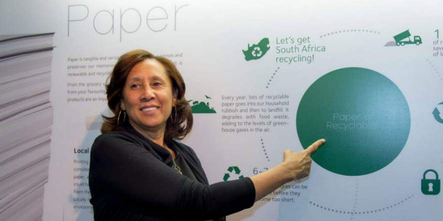 Nam Phi đạt tỷ lệ tái chế giấy 66% vượt mức trung bình toàn cầu